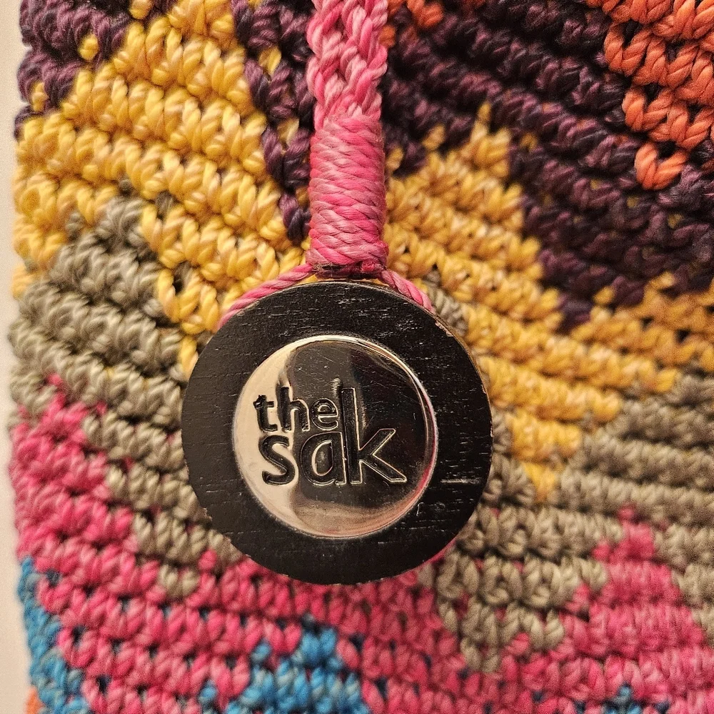 The Sak Rainbow Crochet Shoulder Bag - Picture 6 of 11